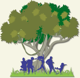 Grafik: Logo der Familienbetreuung Rhein-Erft